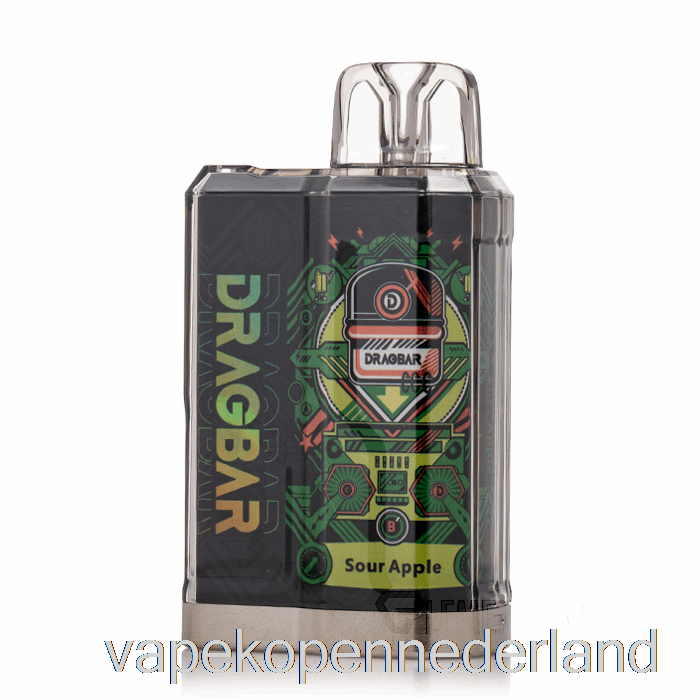 Elektronische Sigaret Vape Dragbar B3500 Wegwerp Zure Appel